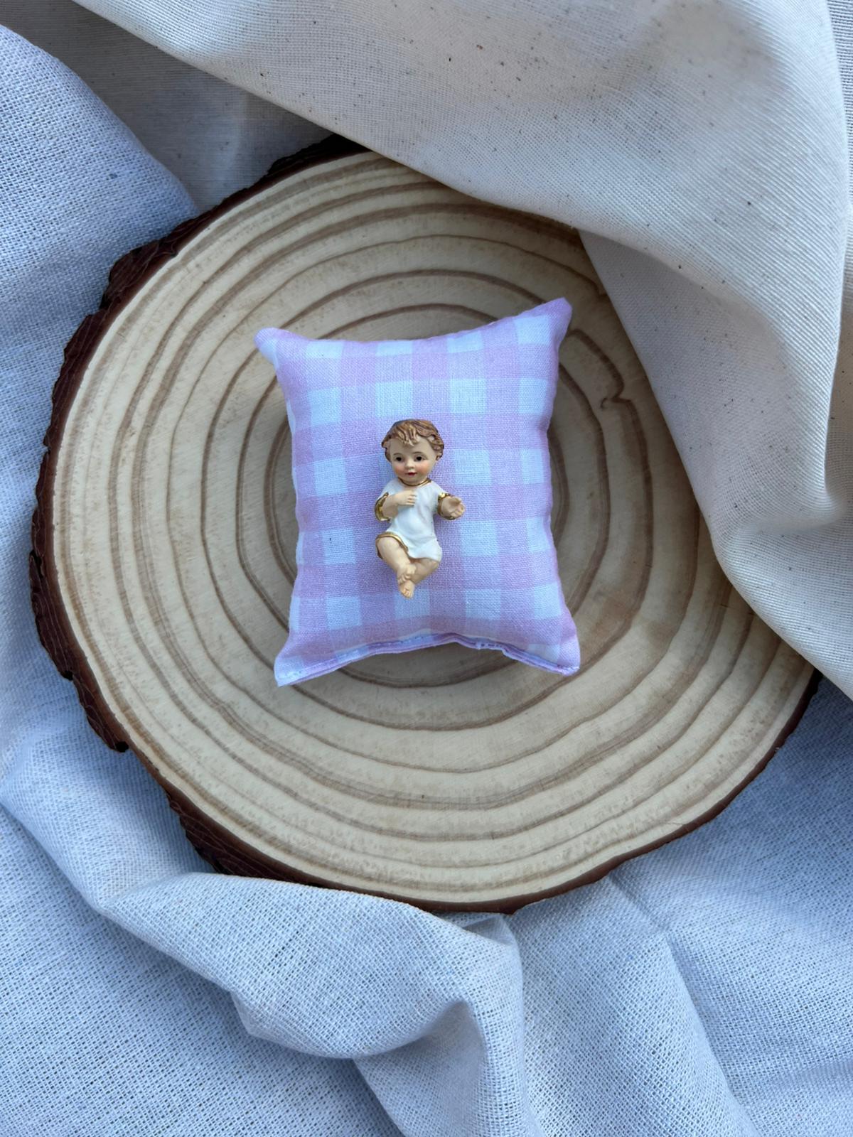 Niño Jesús Almohadita - Emaús Rosa
