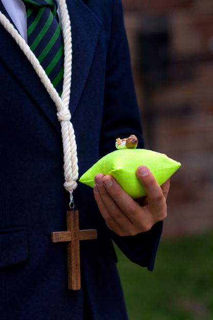 Niño Jesús Almohadita - Emaús Amarillo Fluor