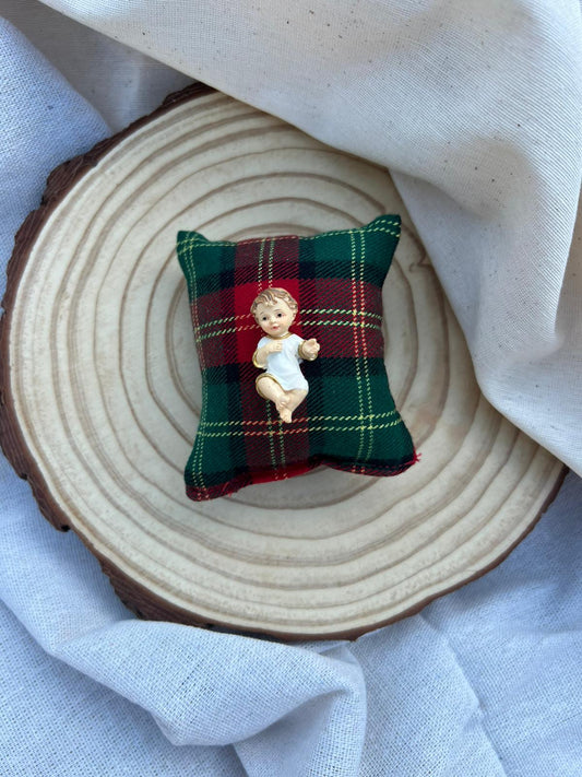 Niño Jesús Almohadita - Holy Night Rojo