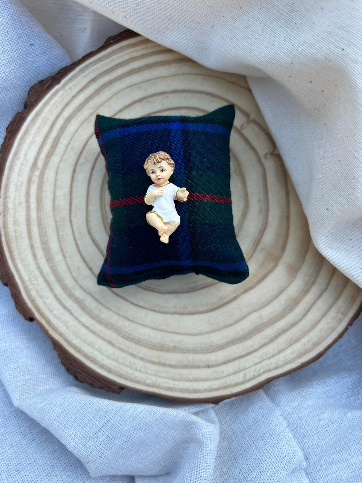 Niño Jesús Almohadita - Holy Night Verde