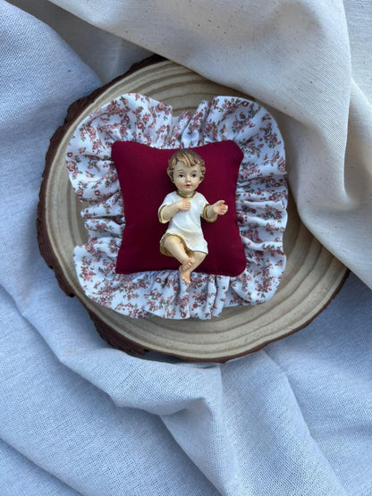 Niño Jesús Almohadita Volante - Samaria Burdeos