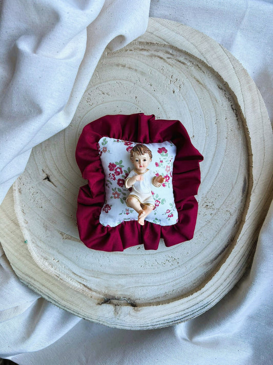 Niño Jesús Almohadita Volante - Samaria Burdeos